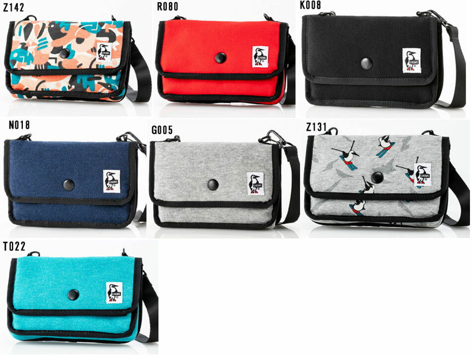 CHUMS　【チャムス】ミニポーチスウェット　ポシェット　ショルダーバッグ　3DSケース　マルチケース　CH60-2702のサムネイル