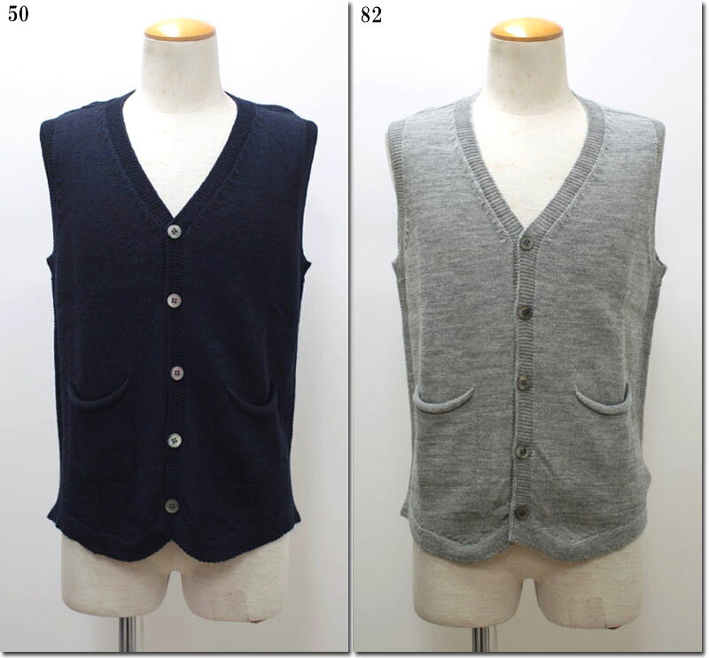 Wool - HARRISS　【ハリス】　ウールベスト　HN152-14411　【10P09Jul16】