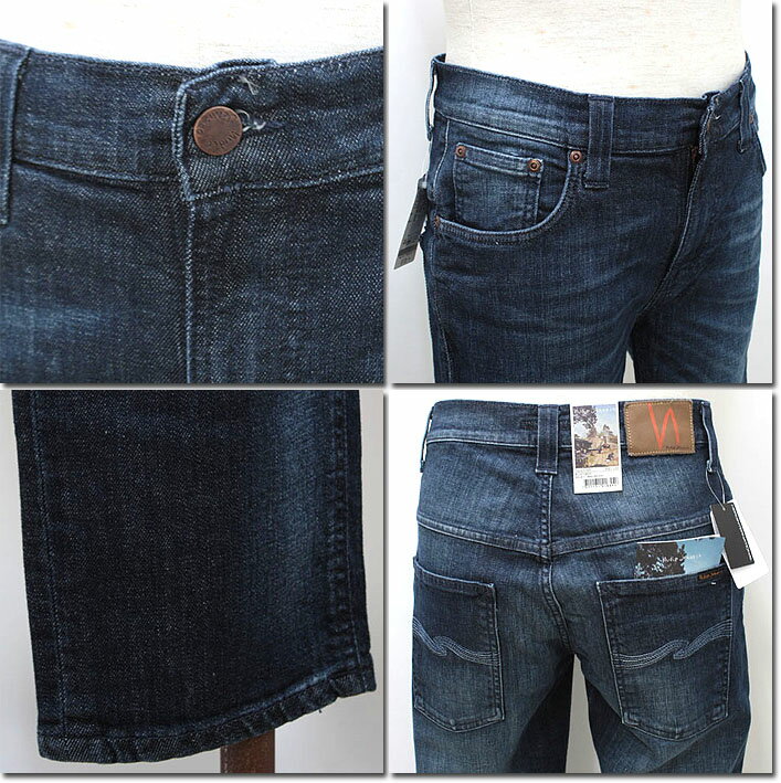 デニムパンツ メンズ バイカラー 色落ち クラッシュ ダメージ ウォッシュ ヴィンテージ風 パンクスタイル ストレート ダブルポケット コットン ミッドライズ オールシーズン