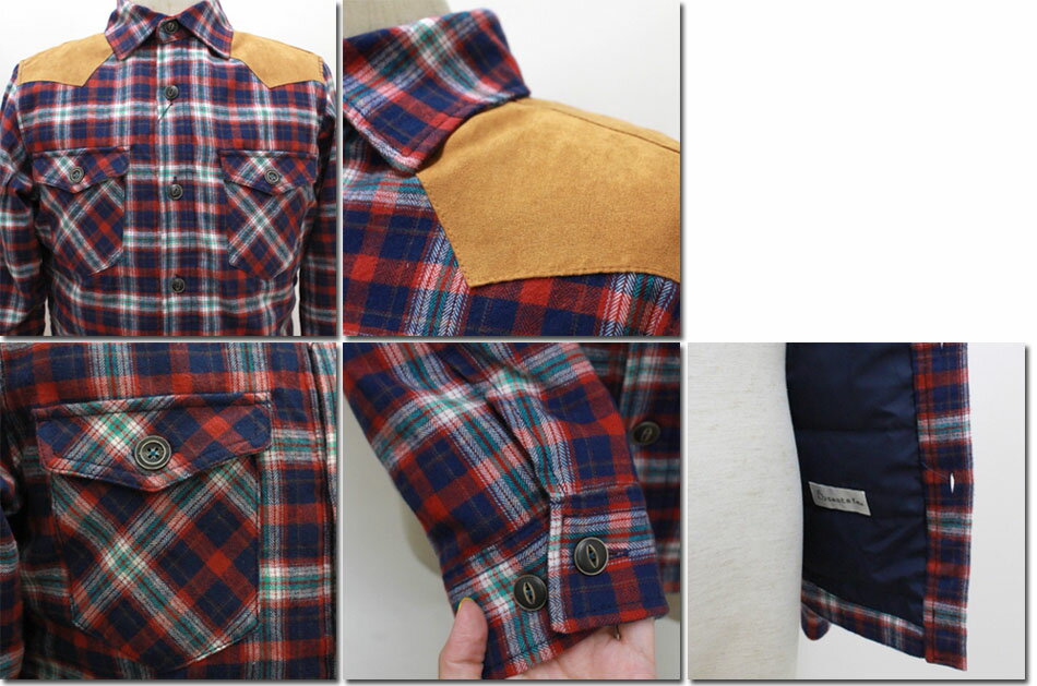 santa fe　【サンタフェ】　クレイジーシャツダウン　0270-165-84801　【10P09Jul16】