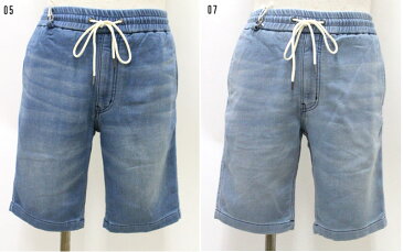 BETTY SMITH MEN'S 【ベティスミス】ニットライクデニム ショートパンツ ハーフパンツ 裏毛 BAM6020S