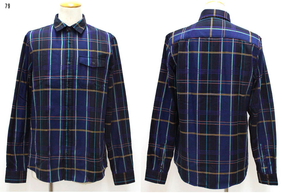 乐天商城 - SCOTCH＆SODA 【スコッチ＆ソーダ】レギュラーフィットロングスリーブ　チェック　シャツ　　292-21415