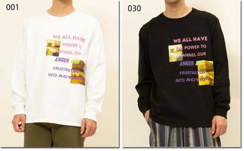 Rakuten - Johnbull　【ジョンブル】ロングスリーブプリントTシャツ　WE ALL　ロンT　長袖　　25850