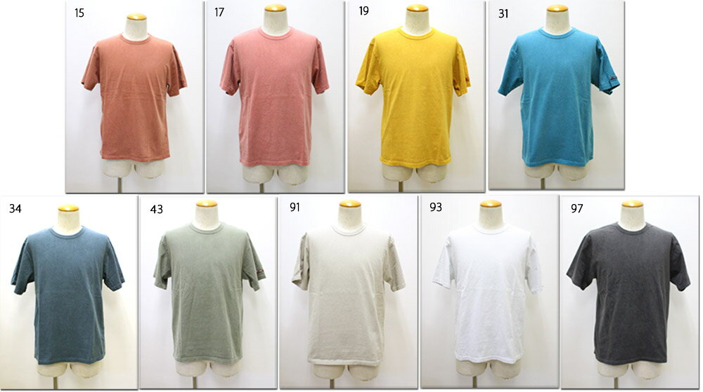 乐天商城 - LUMBER　【ランバー】　ダイイングTシャツ　半袖　ユニセックス　男女兼用　4180