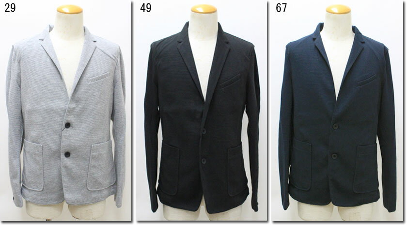 HIDEAWAYS NICOLE　【ハイダウェイニコル】　ミラノリブ風カットジャケット　　7165-9930