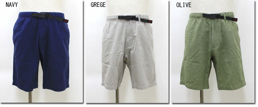 樂天商城 - GRAMiCCi　【グラミチ】　COTTON-LINNEN ZIPPER SHORTS　コットンリネンジッパーショーツ　　GMP-17S013