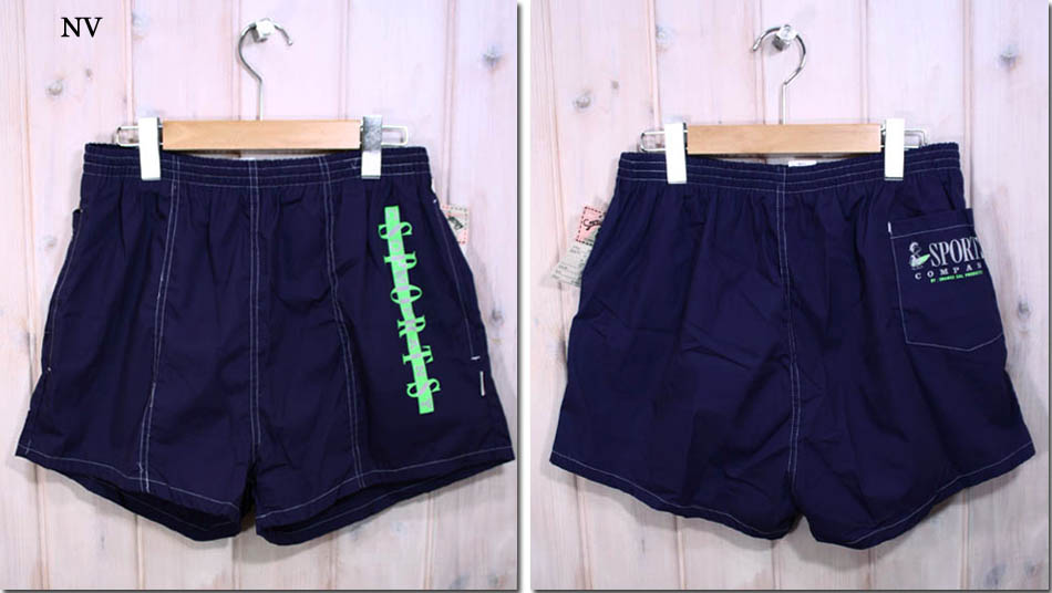 Barbizon バルビゾンの『デッドストック海パン』　Sports Company【スポーツカンパニー】　ロゴ入りスイムパンツ　SS-7018(Y)　【10P09Jul16】｜アングル2