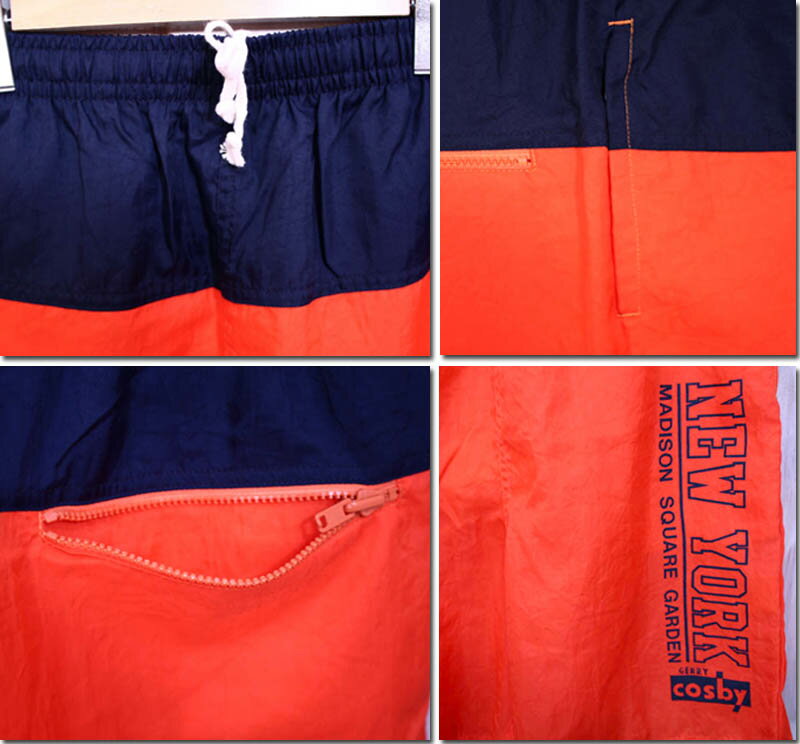 『デッドストック海パン』　Cosby【コスビー】　配色スイムパンツ　MC3-F11　【10P09Jul16】