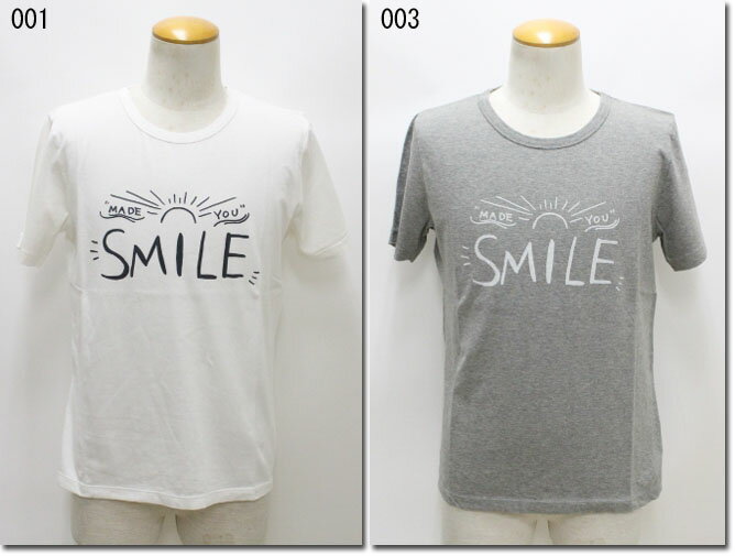 give life 【ギブライフ】　オーガニック天竺sunburnC/N SMILE Tシャツ　62160140　【10P09Jul16】