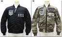 AVIREX 【アビレックス/アヴィレックス】MA-1 UNITED STATE ユナイテッド ステイツ スーベニア フライトジャケット スタッズ 迷彩 カモ リバーシブル 6162159(4)