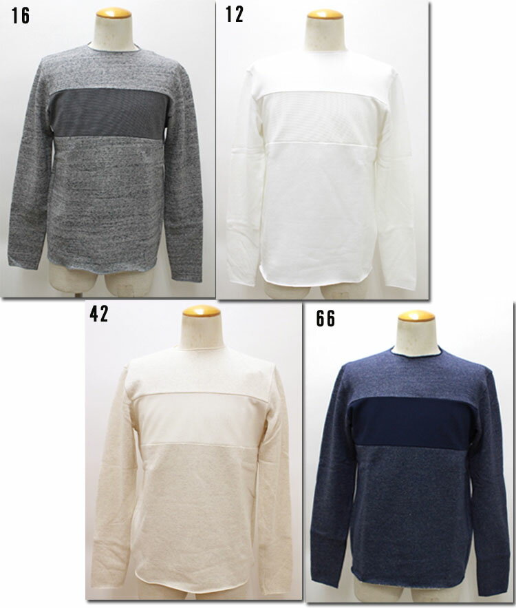 Rakuten - Blue Work　【ブルーワーク】　フロント切替スウェット　裏毛　トレーナー　プルオーバー　 54-03-71-03116