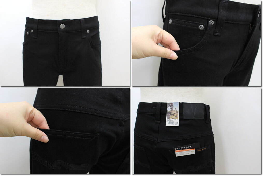 NUDIE jeans　【ヌーディージーンズ】　デニムスキニージーンズ THIN FINN　46161-1170