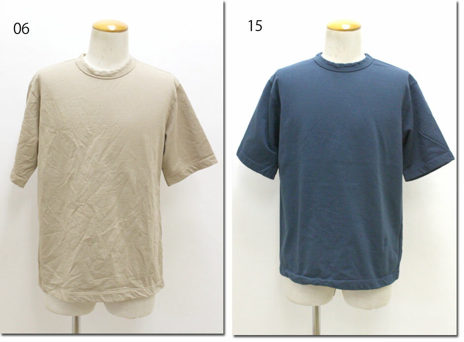 乐天商城 - RINEN＋ 【リネンプラス】60/1ミニ裏毛　半袖クルーネック　Tシャツ　R14101