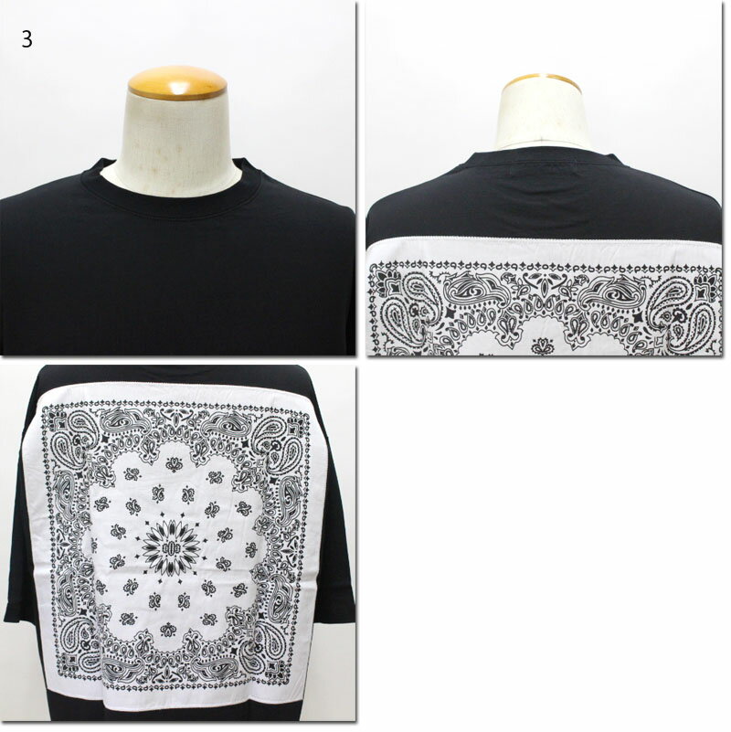 ALLOWED TO UNFOLD　【アロウドトゥアンフォールド】　オーガニックトルコ綿　バンダナTee　0702-13208