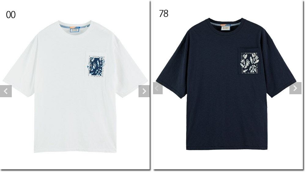 樂天商城 - SCOTCH＆SODA 【スコッチ＆ソーダ】ルーズフィット　アートワークTシャツ　　282-74425