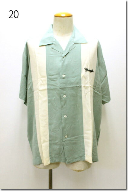 Wrangler 【ラングラー】　BOWLING SHIRTS　ボーリングシャツ　半袖　WU0029