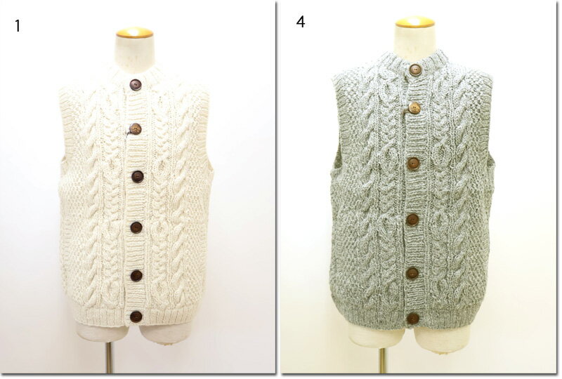 乐天商城 - HIMALAYAN CLIMBER’S HAND-KNIT【ヒマラヤンクライマーズハンドニット】　手編み前開きベスト　HCK-F76