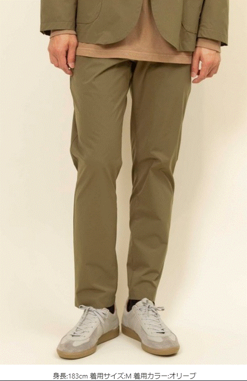 乐天商城 - Johnbull　【ジョンブル】　エラスティックイージーパンツ　ナイロンパンツ　21572