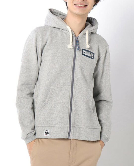 チャムス パーカー メンズ CHUMS　【チャムス】　チャムスロゴジップパーカー　スウェット　CHUMS Logo Zip Parka　裏起毛　トレーナー　CH00-1306