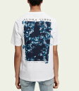 SCOTCH&SODA 【スコッチ&ソーダ】 プリント半袖Tシャツ 292-54416
