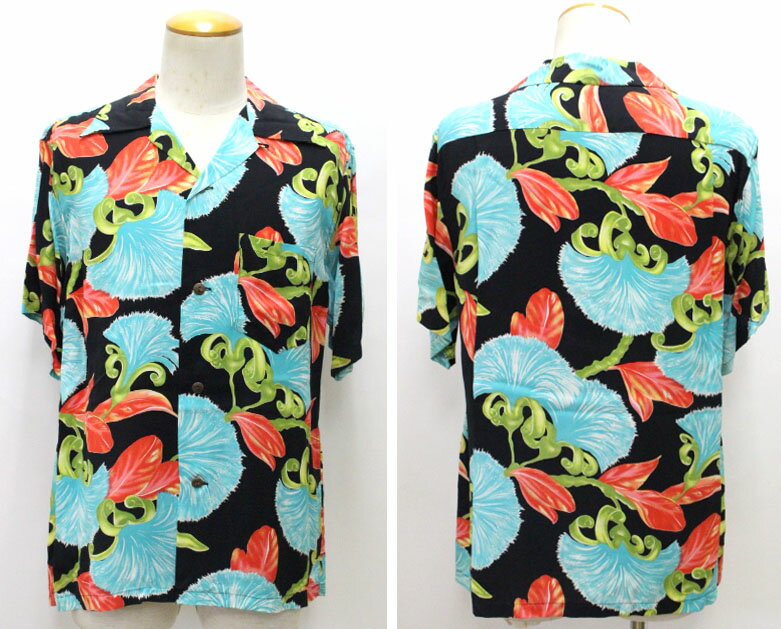 SUN SURF　【サンサーフ】BON BAX TREE　半袖アロハシャツ　ハワイアンシャツ フラワー　ボンバックス 　SS33323