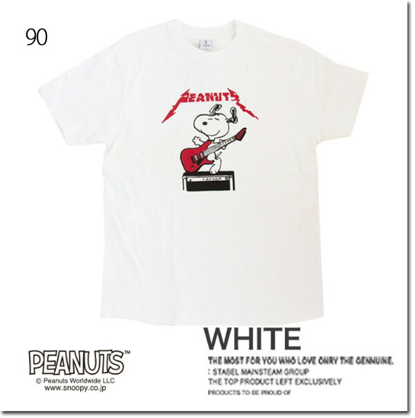 Rakuten - LUMBER　【ランバー】　BAND T-SHIRTS　スヌーピー別注　プリントTシャツ　半袖　ユニセックス　男女兼用　251632
