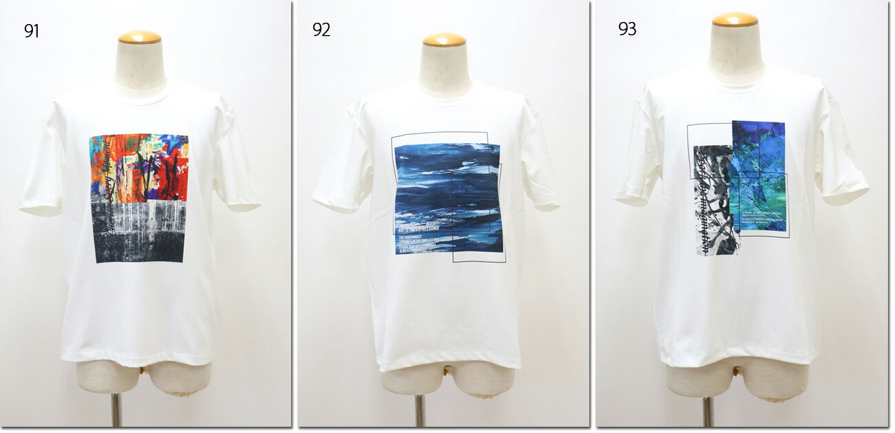乐天商城 - HIDEAWAYS NICOLE　【ハイダウェイニコル】　アラカルトグラフィックプリント半袖Tシャツ　5265-9001