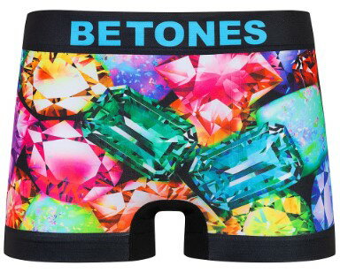 乐天商城 - BETONES　【ビトーンズ】　『クリックポストの場合はパッケージ無し』　ボクサーパンツ アンダーウェア　宝石　ジュエリー　BRILLIANT-BANT001 1-MIX