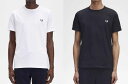 フレッドペリー ジャージ メンズ FRED PERRY　【フレッドペリー】　クルーネックロゴ半袖Tシャツ　Ringer T-Shirt　リンガーTシャツ　コットンジャージー素材　レギュラーフィット　M3519