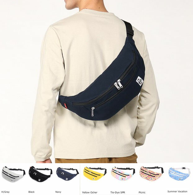樂天商城 - CHUMS　【チャムス】　ファニーパックスウェット　ボディバッグ　ウエストポーチ　Fanny Pack Sweat　CH60-3654
