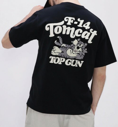 樂天商城 - AVIREX　【アビレックス/アヴィレックス】　SAGARA TOM CAT T-SHIRT　サガラ トムキャットTシャツ　クルーネック半袖Tシャツ　　783-4934036