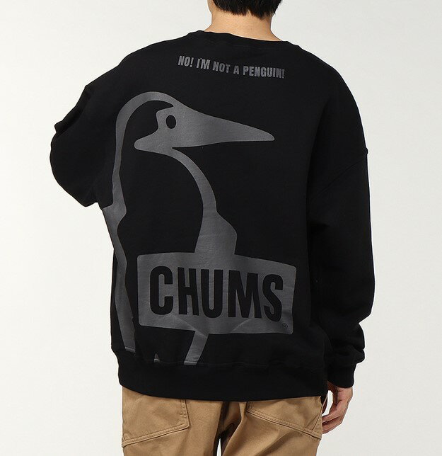 乐天商城 - CHUMS　【チャムス】　オーバーサイズドビッグブービークルートップ　パーカー　スウェット　Oversized Big Booby Crew Top　裏起毛　CH00-1466