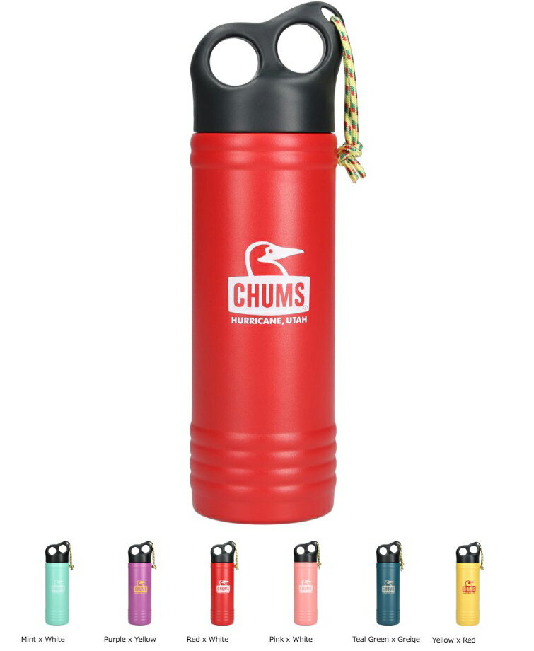乐天商城 - CHUMS　【チャムス】　キャンパーウェーブボトル500ml　食器　キッチン用品　Camper Wave Bottle 500ml　タンブラー　水筒　CH62-2128