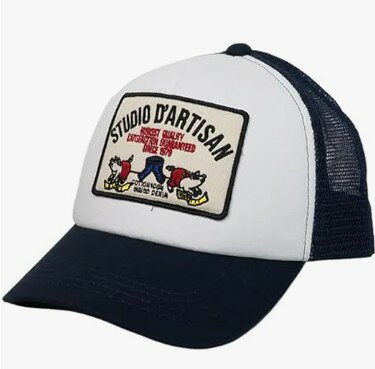 STUDIO D'ARTISAN　【ステュディオダルチザン】　メッシュCAP　キャップ　帽子　7572