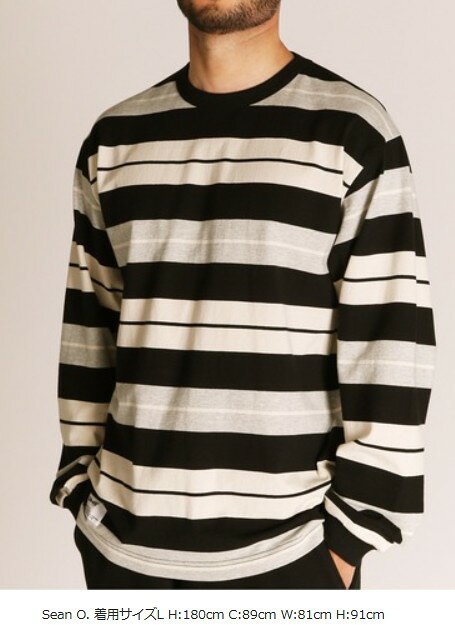 樂天商城 - AVIREX　【アビレックス/アヴィレックス】　O.G. BORDER LS T-SHIRT　ボーダー　長袖Tシャツ　ロングスリーブTシャツ　ロンT　長袖　782-5230011