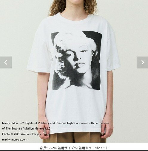 乐天商城 - Johnbull　【ジョンブル】　半袖Tシャツ　プリントTシャツ　アーティストTシャツ　Marilyn Monroe　マリリンマンソン　JT261C10
