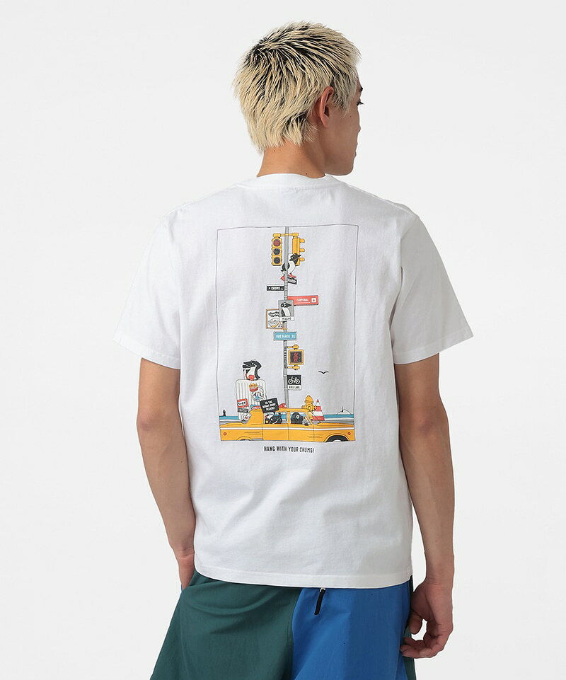 樂天商城 - CHUMS　【チャムス】　ブービーロストシティトリップポケットTシャツ　Booby Lost City Trip Pocket T-Shirt　半袖Tシャツ　CH01-2739