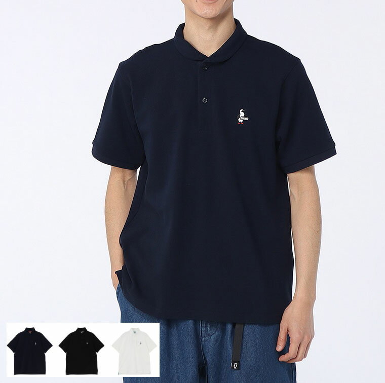 樂天商城 - CHUMS　【チャムス】　ブービーショールポロシャツ　Booby Shawl Polo Shirt　トップス　半袖　ポロシャツ　CH02-1271