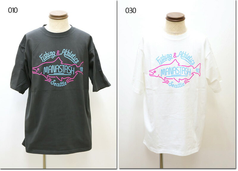 乐天商城 - MANASTASH　【マナスタッシュ】　PUMICE TEE NEON SIGN　792-6134007