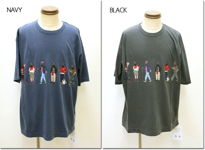 England （Clubs） - modemdesign　【モデムデザイン】　FUN　おじさん　プリントTシャツ　半袖　　F-25102511