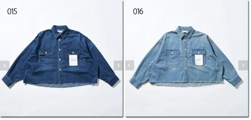 Rakuten - Johnbull　【ジョンブル】　デニムクロップドシャツ　 レディース　JL261S06