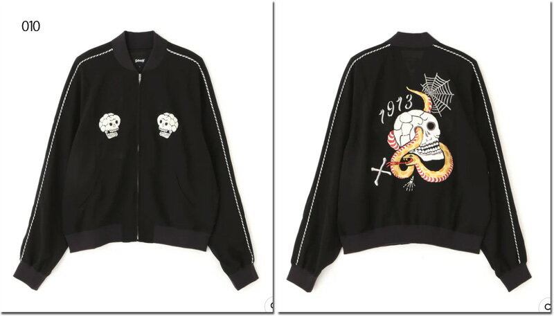 樂天商城 - SCHOTT　【ショット】　CHIFFON SUKA JACKET/シフォン スカ ジャケット　メンズ　782-6152004