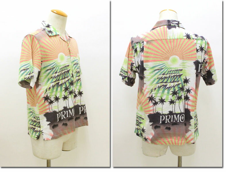 SUN SURF　【サンサーフ】　HAWAIIAN PRIMO BEER MIRACLE of the PACIFIC　半袖アロハシャツ　ハワイアンシャツ　　SS32847