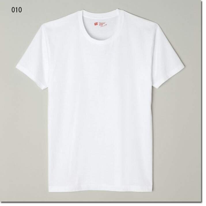 Hanes　【ヘインズ】　ジャパンフィット　2枚組　クルーネックTシャツ　H5110