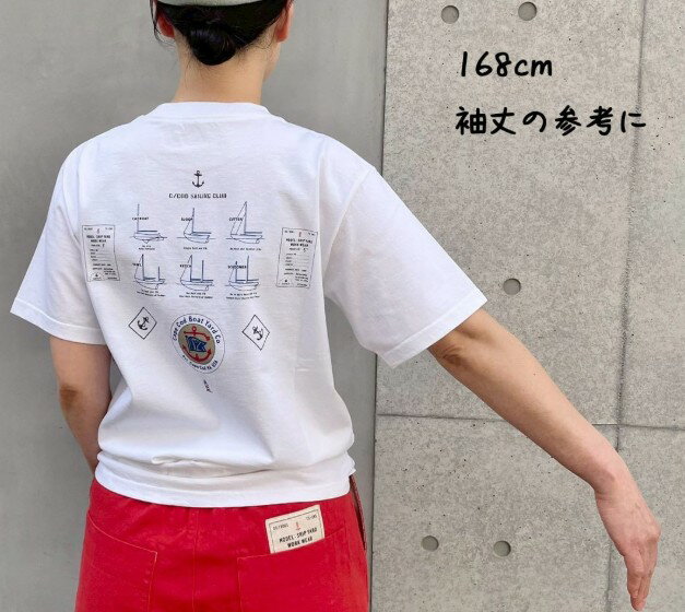 Rakuten - 快晴堂 【かいせいどう】 　　HAYATE CCBY-Tシャツ　B柄　小さな造船所　半袖Tシャツ　レディース　61C-63