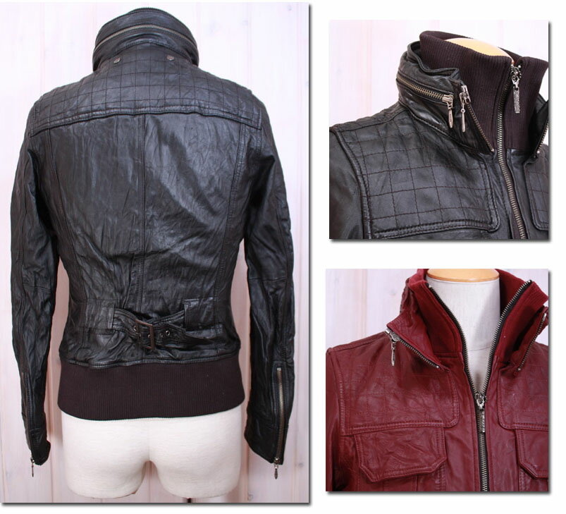 L7 REAL HIP　【エルセブンリアルヒップ】　ラムレザーミリタリージャケット　905-5000　【10P09Jul16】