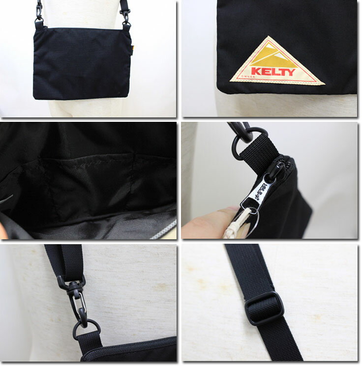 KELTY　【ケルティ】★全13色　ナイロンサコッシュ　フラットポーチ　 VINTAGE FLAT POUCH S　2592144