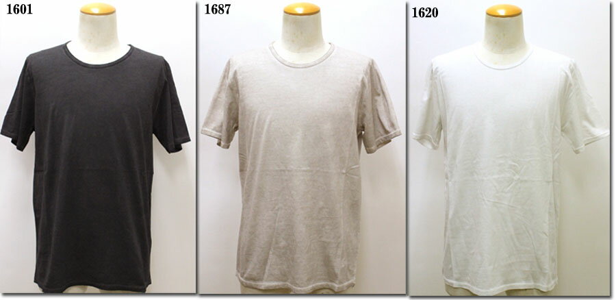 樂天商城 - V NECK　【ヴイネック】ヴィンテージ染めクルーネックTシャツ　MADE IN　ITALY　VN1869045