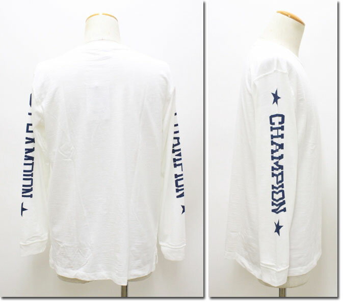 Champion　【チャンピオン】　ロングスリーブポケットTシャツ　C3-N409