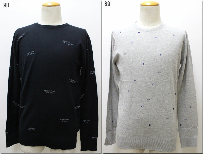 乐天商城 - SCOTCH＆SODA 【スコッチ＆ソーダ】ドットクルーネックニット　　長袖　　282-65444